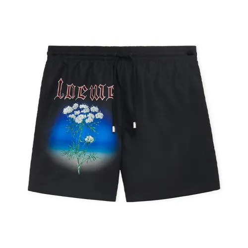 LOEWE Совместное издание Черные мужские повседневные шорты