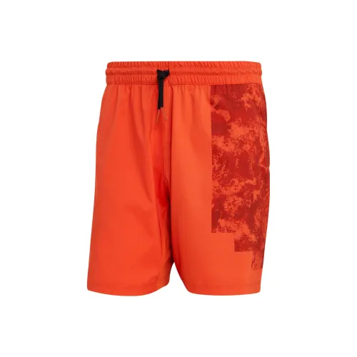 Adidas SS23 French Open Series Old Red Men's Casual Shorts Adidas SS23 French Open Series Старые Красные Мужские Повседневные Шорты