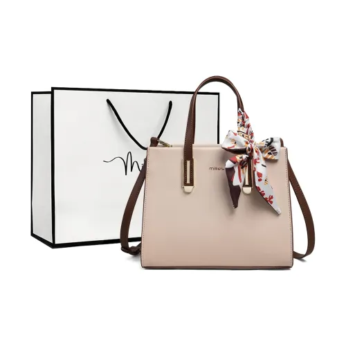 MILLIE'S Сумка через плечо из коровьей кожи сумка-тоут обычная женская абрикосовая