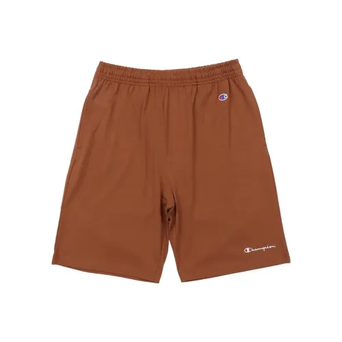 Champion Темно-кофейные Унисекс Повседневные шорты