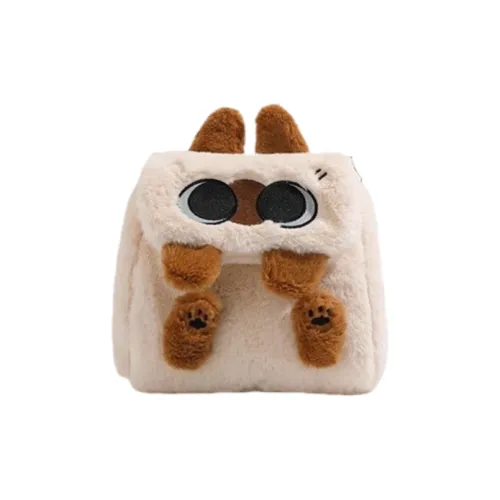 Versman Плюшевая сумка через плечо стандартная женская цвет экрю