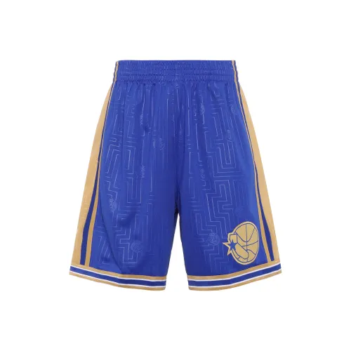 MITCHELL NESS Баскетбольные шорты Мужские Синие