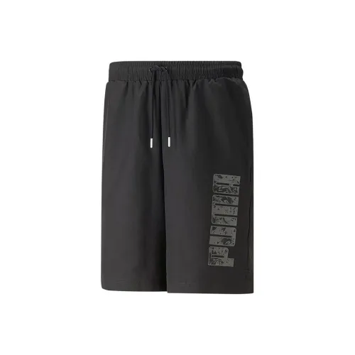 PUMA Мужские Повседневные Шорты Черные
