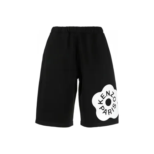 KENZO BOKE FLOWER Collection Черные Мужские Повседневные Шорты