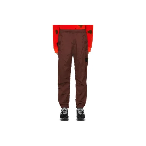 STONE ISLAND FW23 Повседневные брюки Мужские Коричневый Красный