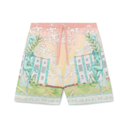 CASABLANCA FW24 Предсезонная коллекция Повседневные шорты Мужские Многоцветные