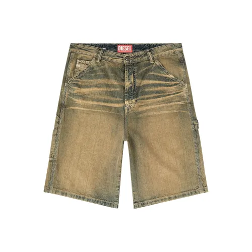 DIESEL Джинсовые шорты Мужские Индиго