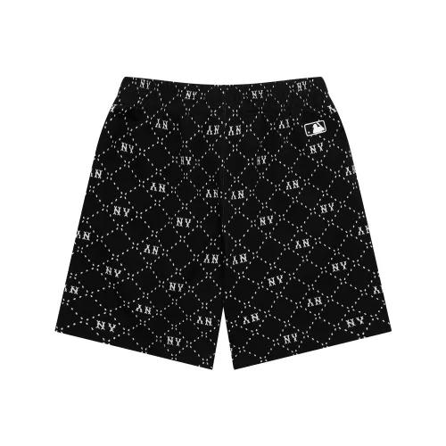 Mlb Base Logo Черные Мужские Повседневные Шорты