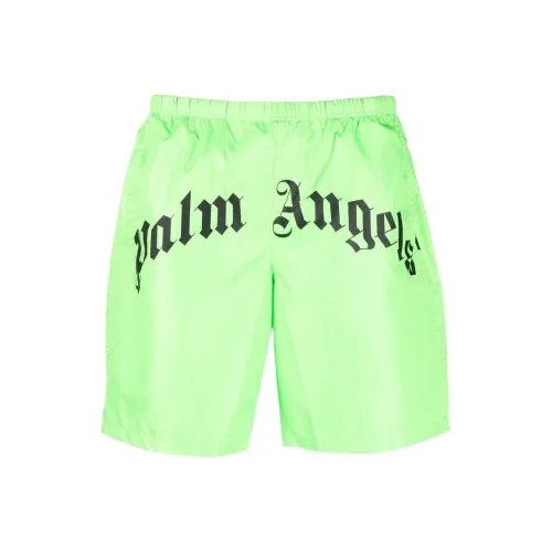 PALM ANGELS SS23 Зеленые Мужские Плавательные Шорты