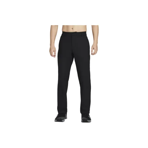 Nike Dri Fit Повседневные брюки Мужской Черный Черный Темный дымчато-серый