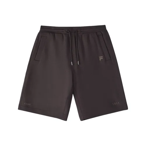 FILA FUSION Повседневные шорты Мужские Темно-коричневый Серый