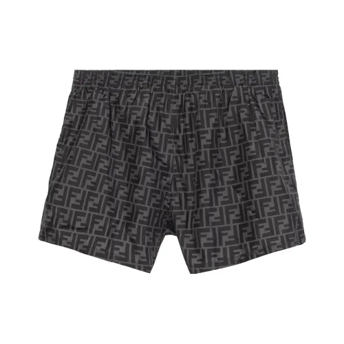 FENDI SS22 Повседневные шорты Мужские Черные