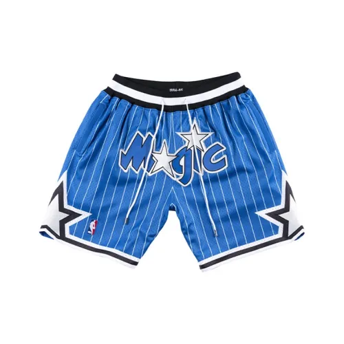 Mitchell Ness x JUST DON Баскетбольные шорты Мужские Синие