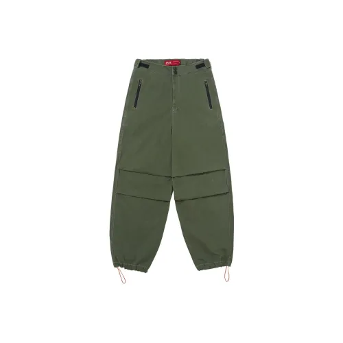 Oakley x Piet совместная серия FW23 Повседневные брюки Унисекс Зеленый