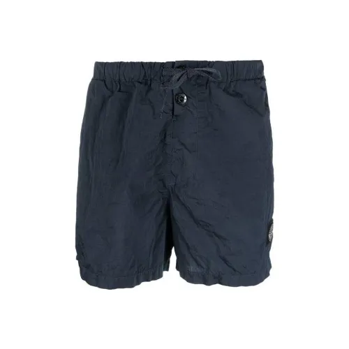 STONE ISLAND Морские синие мужские повседневные шорты