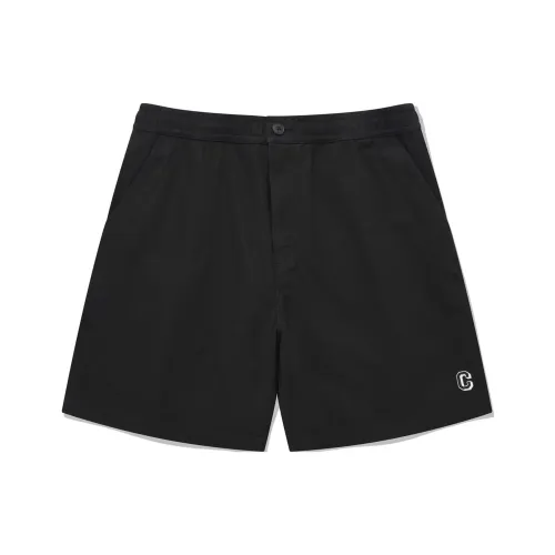 COVERNAT Повседневные шорты Унисекс Черные