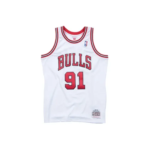 MITCHELL NESS Баскетбольная Джерси Унисекс Белая