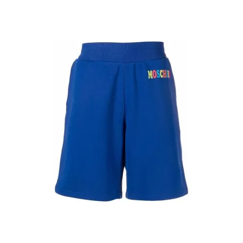 MOSCHINO Blue Men's Casual Shorts MOSCHINO Синий Мужские Повседневные Шорты
