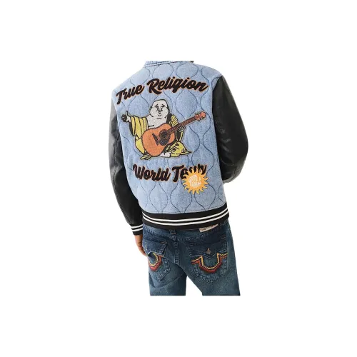 True Religion Blue Men's Denim Jackets  
True Religion Синий Мужские Джинсовые Куртки