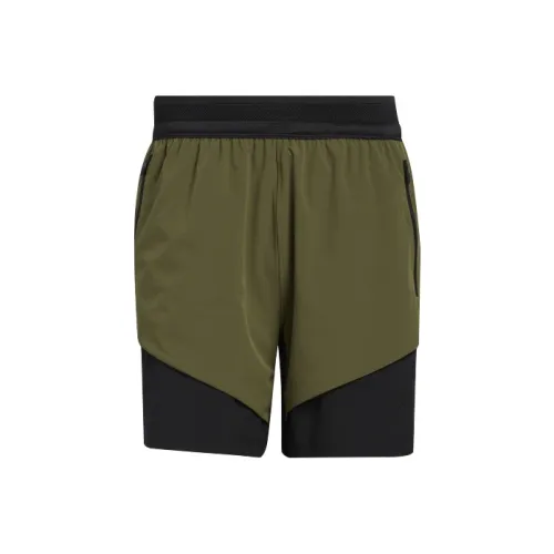 Adidas Зеленые Спортивные Шорты для Мужчин