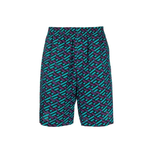 VERSACE Blue Men's Casual Shorts VERSACE Синий Мужские Повседневные Шорты