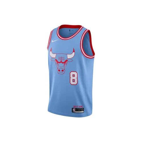 Nike Баскетбольная Джерси Мужская Мужество Синий