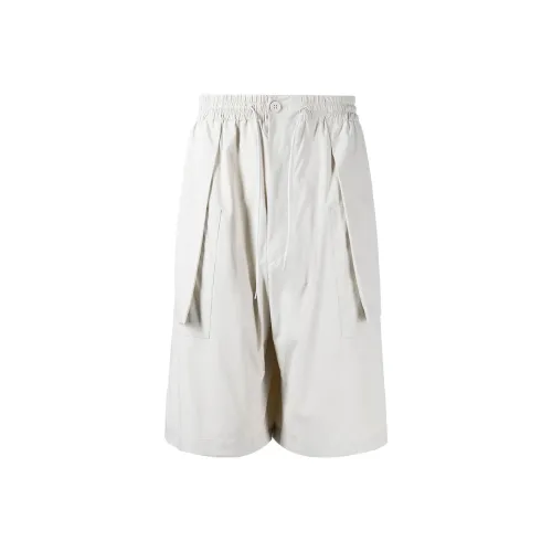 Y 3 White Men's Casual Shorts Y 3 Белые Мужские Повседневные Шорты