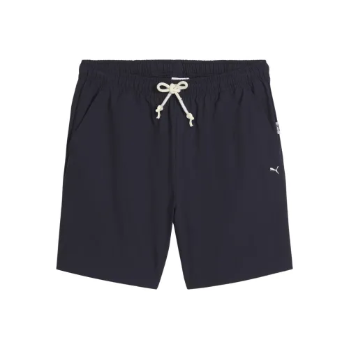 PUMA MMQ Морской синий Унисекс Повседневные шорты