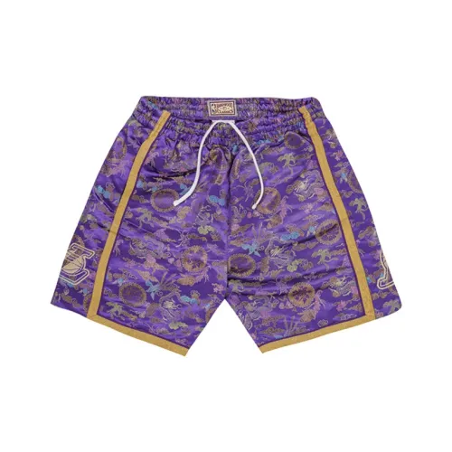 MITCHELL NESS Баскетбольные шорты Унисекс Фиолетовый