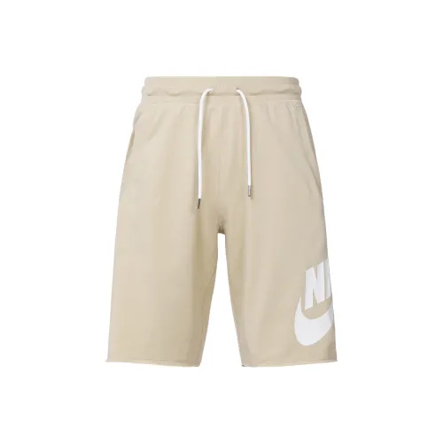 Nike Бежевые Мужские Повседневные Шорты