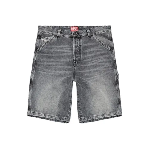 DIESEL FW24 Джинсовые шорты Мужские Серые