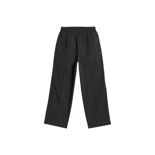 Adidas Originals Pintuck Брюки Повседневные Брюки Унисекс Черный