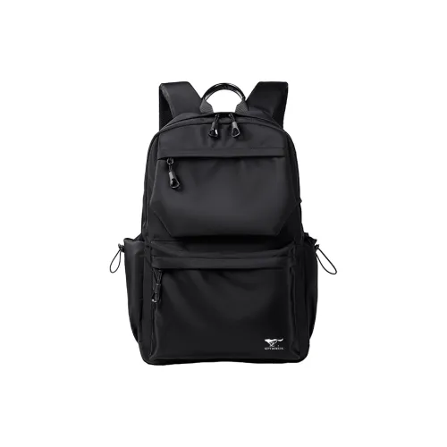 SEPTWOLVES Ткань Рюкзак Большой Мужской Черный