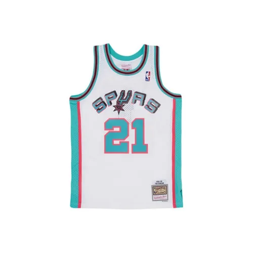 MITCHELL NESS Баскетбольная Джерси Мужская Белая