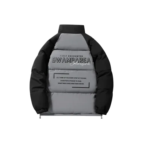 SWAMP AREA Хлопковый пуховик унисекс