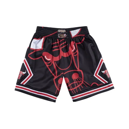 MITCHELL NESS Баскетбольные шорты Мужские Черные