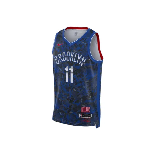 Nike NBA Синий Мужская баскетбольная футболка