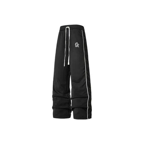 GR816 Повседневные брюки Унисекс Черный