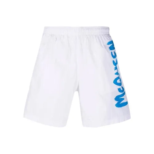 Alexander McQueen Повседневные шорты Мужские Белые