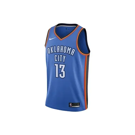 Nike Баскетбольная Джерси Мужская Синяя