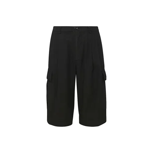DRIES VAN NOTEN Мужские Повседневные Шорты Черные