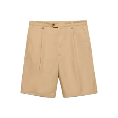 PRADA Повседневные шорты Мужские Пустыня Бежевый