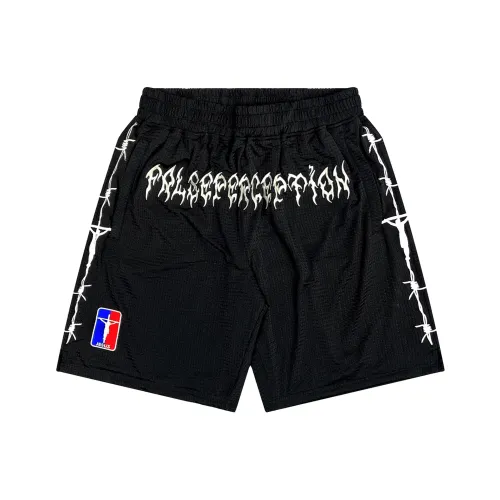 False Perception Шорты Унисекс Черный
