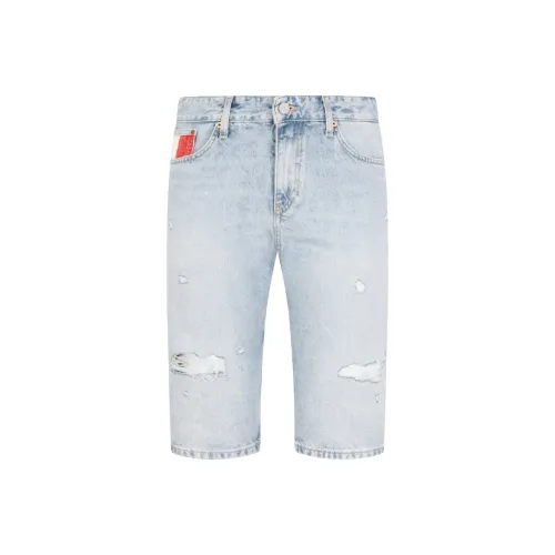 Tommy Hilfiger Джинсовые шорты Мужские Деним Синий