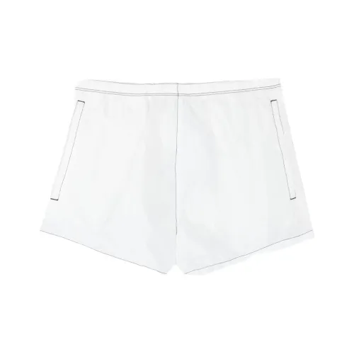 PRADA Белые Мужские Пляжные Шорты