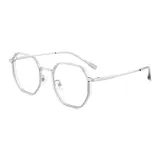 Прозрачно-серый / Ярко-серебристый