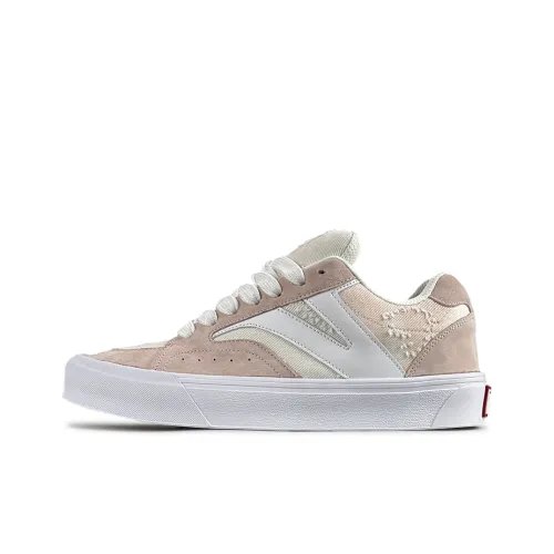 VFDF Скейтборд Кроссовки Низкие Top Washed Персиково-Розовый Женские