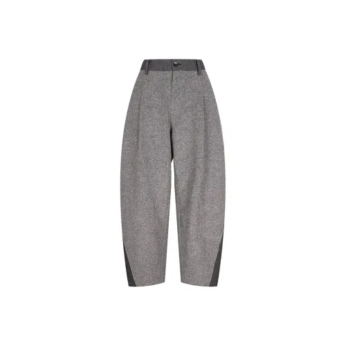 CROQUIS Повседневные брюки Мужские Темно-серый Смешанный