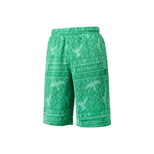 Шорты PUMA X Njr Series зеленые, мужские, повседневные