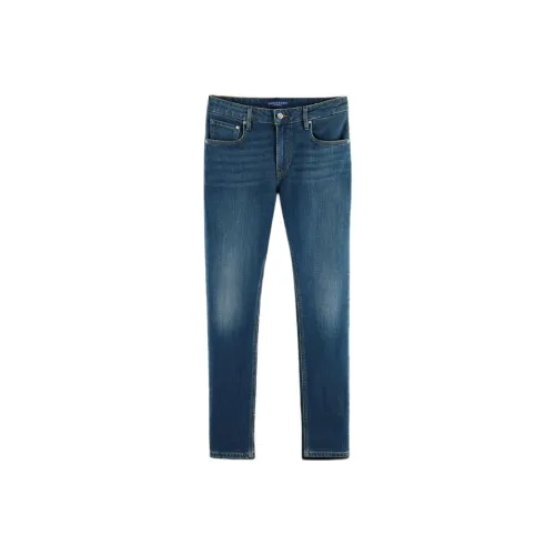 Scotch&Soda Синий Мужской Джинсы